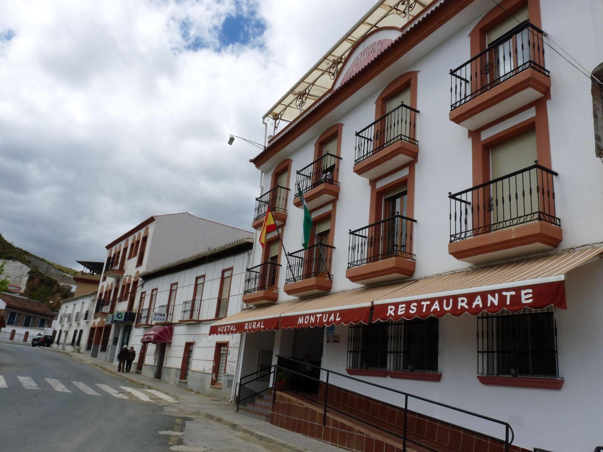 Hostal Rural Montual Los Baños Buitenkant foto